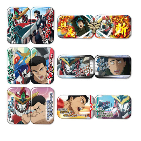 『勇気爆発バーンブレイバーン』イサミとブレイバーン 絆のカンバッジ BOX